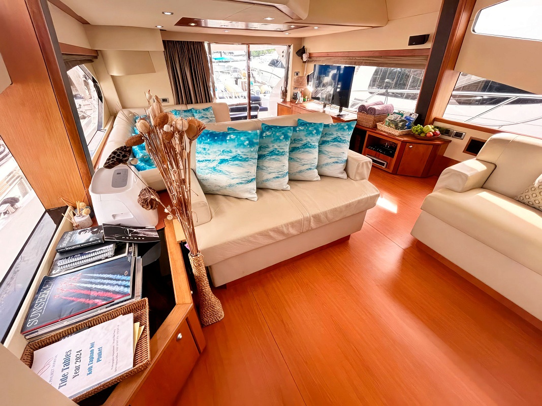Аренда моторной яхты Sunseeker Manhattan 60 Sea Scape на Пхукете, Таиланд